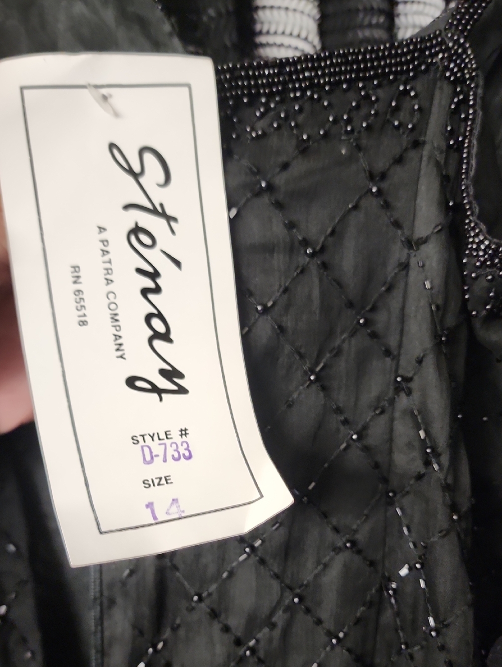 Ste'nay Silk Evening Gown